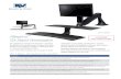 Altissimo Sit-Stand Workstation - Knape & Vogt...The Altissimo™ accommodates installed technology ranging from 5 to 25 lbs, specifically supporting LCD screens that weigh between