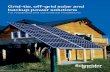 Grid-tie, off-grid solar and backup power solutions...2013/06/06  · The new Conext TL 8, 10, 15 kW and TL 20 kW grid-tie solar inverters are suited for outdoor use and are the ideal