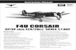 PH140-F4U CORSAIR A4 1 - Tower Hobbies...Instruction Manual F4U CORSAIR 2 Phoenix Model guarantees the component parts in this kit to be free from defects in both material and workmanship