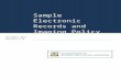 Sample Electronic Records and Imaging Policy and Procedures · Web viewarchives.ncdcr.gov 4615 Mail Service Center, Raleigh NC 27699-4165 919-807-7350 4615 Mail Service Center Sample