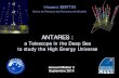 Status report on the Antares project - univ-amu.fr...2 electrical contacts Example of a muon event Example of a down-going muon event, détected over the 12 detector lines Example