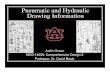 Pneumatic and Hydraulic Drawing Informationdbeale/MECH4240-50... · Pneumatic and Hydraulic Drawing Information Justin Ovson MECH 4250: Comprehensive Design 2 Professor: Dr. David