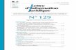 LIJ 129 - Education...•Référé-instruction – Mesure utile d’expertise – Mesure déjà ordonnée dans le cadre d’une autre action juridictionnelle – Absence d’utilité