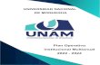 Plan Operativo Institucional Multianual 2022 - 2024unam.edu.pe/wp-content/uploads/2021/05/POI-MULTIANUAL... · 2021. 5. 29. · Plan Operativo Institucional Multianual 2022 - 2024