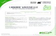 FT LIQUIDE VAISSELLE WILOV - Corse Chimie Industriecorsechimieindustrie.com/.../ft-liquide-vaisselle-wilov.pdf · 2019. 9. 7. · LIQUIDE VAISSELLE Nettoie et dégraisse en profondeur