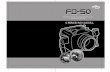 Fantasea Line FD-50 Waterproof Housing for the Nikon D-50 … · Introduction pg.2 Included with housing pg.2 Camera Model pg.3 A Variety of Uses pg.3 Specifications pg.3 Housing