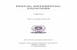 PARTIAL DIFFERENTIAL EQUATIONS Differential... · 2021. 3. 17. · PARTIAL DIFFERENTIAL EQUATIONS Introduction ... partial differential equations with constant coefficients, Determination