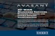 SD-WAN MANAGED SERVICES MANAGED SERVICES... · 2019. 9. 16. · SD-WAN Managed Services - Enabling optimized and flexible network transformation Page 4 of 8 Copyright © 2019 Avasant.com.
