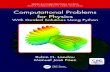 Computational Problems for Physics: With Guided Solutions Using Python (Series in Computational