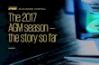 2017 AGM Season