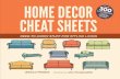 Home Decor Cheat Sheets: Need-to-Know Stuff for Stylish Living (2016)