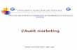 II- M©thodologie de l'audit marketing