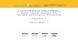 Lighting Global Solar Home System Kit Quality Assurance Protocols