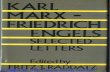 Karl Marx Friedrich Engels Selected Letters The Personal Correspondence, 1844 - 1877