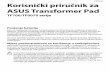 Korisniki prirunik za ASUS Transformer Pad