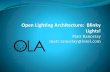 Open Lighting Architecture: Blinky Lights!