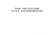 The Aptitude Test Workbook: improve your career options