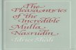 The Pleasantries of the Incredible Mulla Nasruddin