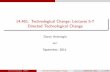 14.461: Technological Change, Lectures 5-7 Directed Technological