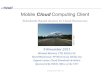 Mobile Cloud Computing Client