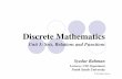 Discrete Mathematics - Syedur Rahman - Lecturer in Computer
