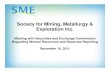 Society for Mining, Metallurgy & Exploration Inc
