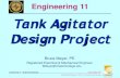 Engineering 11 Tank Agitator Design Project