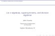 Lie n-algebras, supersymmetry, and division algebras