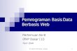 Pemrograman Basis Data Berbasis Web 08