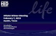 AFDAA Winter Meeting February 7, 2013 Austin, Texas