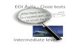 CLoze tests 1st Intermediate -   - Get a Free Blog Here