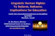 Linguistic Human Rights: To Reform, Reframe. Implications for