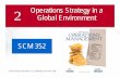 Operations Strategy in a 2 Global Environment
