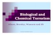 Biological and Chemical Terrorism - Markville Secondary School