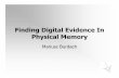 Finding Digital Evidence In Physical Memory - Black Hat | Home