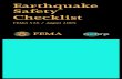 Earthquake Safety Checklist - Disasters and Emergency Management