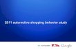 2011 automotive shopping behavior study
