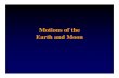 Motions of the Earth and Moon