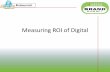 Measuring ROI of Digital