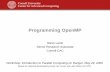 Programming OpenMP - Cornell University Center for Advanced Computing