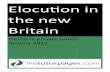 Elocution in the new ritain