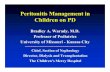 Peritonitis Management in Children on PD
