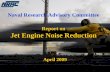 Report on Jet Engine Noise Reduction