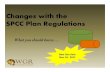 Changes with the SPCC Plan Regulations