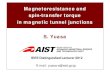 Magnetoresistance and spin-transfer torque in magnetic tunnel