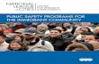 PUBLIC SAFETY PROGRAMS FOR THE IMMIGRANT COMMUNITY