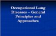 Occupational Lung Diseases â€“ General Principles and Approaches