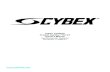 Cybex Treadmill Product Number Ownerâ€™s Manual Cardiovascular Systems