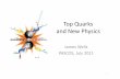 Top$Quarks$ and$New$Physics$