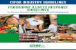 CIFOR INDUSTRY GUIDELINES FOODBORNE ILLNESS RESPONSE GUIDELINES